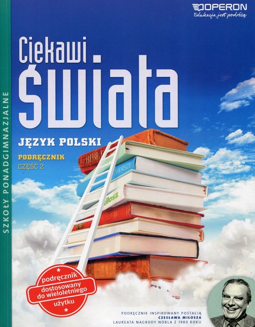 Image of Ciekawi świata Język polski Podręcznik wieloletni Część 2 Zakres podstawowy i rozszerzony Szkoła ponadgimnazjalna