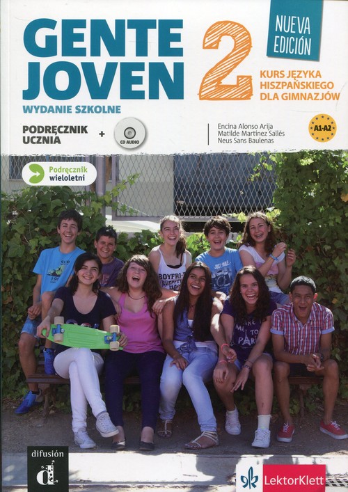 Image of Gente Joven 2 Podręcznik wieloletni z płytą CD Gimnazjum