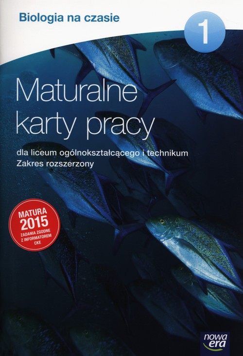 Image of Biologia na czasie 1 Maturalne karty pracy Zakres rozszerzony Szkoły ponadgimnazjalne