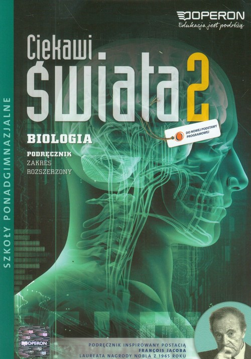 Image of Ciekawi świata 2 Biologia Podręcznik Zakres rozszerzony Szkoła ponadgimnazjalna