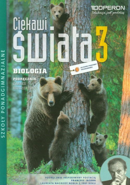 Image of Ciekawi świata 3 Biologia Podręcznik Zakres rozszerzony Szkoła ponadgimnazjalna