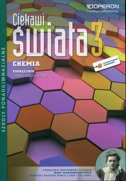 Image of Ciekawi świata 3 Chemia Podręcznik Zakres rozszerzony Szkoła ponadgimnazjalna