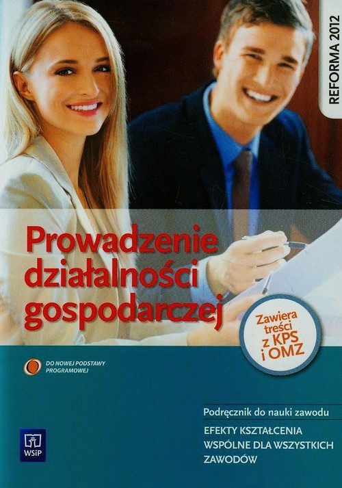 Image of Prowadzenie działalności gospodarczej Podręcznik Szkoła ponadgimnazjalna