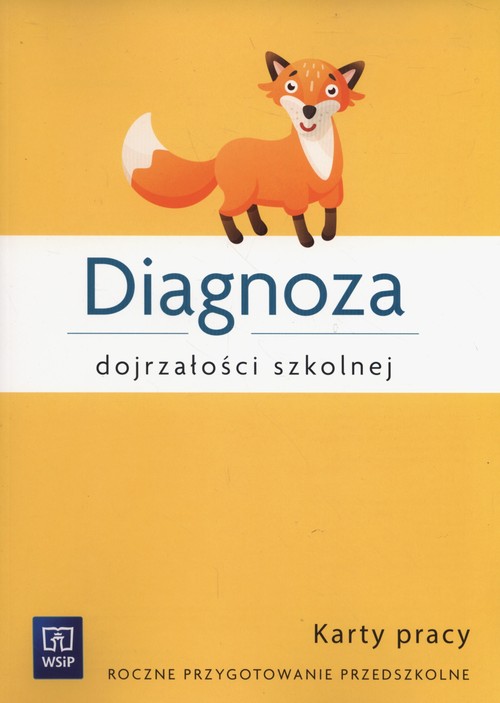 Image of Diagnoza dojrzałości szkolnej Karty pracy Roczne przygotowanie przedszkolne