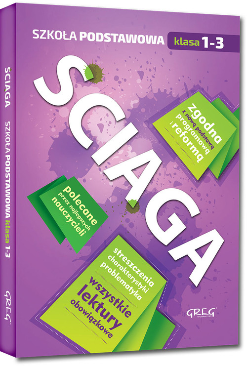 Image of Ściąga - szkoła podstawowa - klasy 1-3