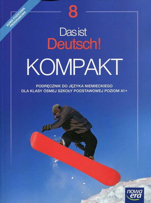 Image of Das ist Deutsch! Kompakt 8 Język niemiecki Podręcznik Szkoła podstawowa