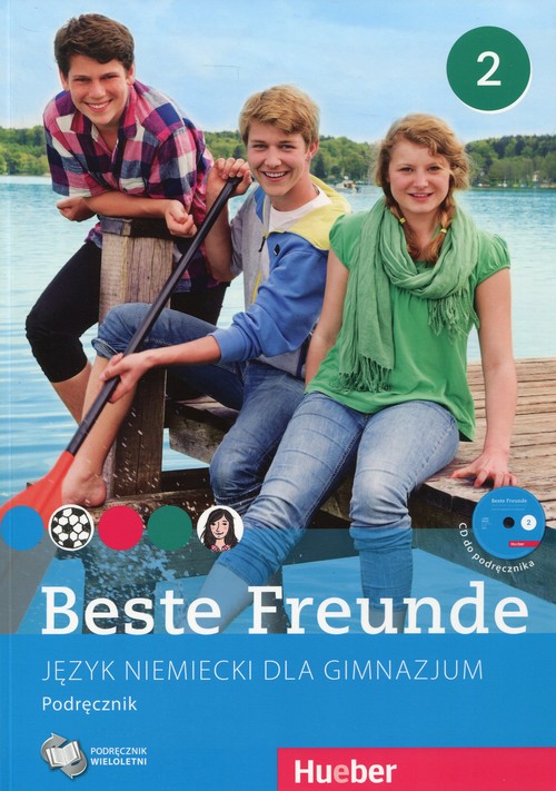 Image of Beste Freunde 2 Język niemiecki Podręcznik wieloletni z płytą CD Gimnazjum
