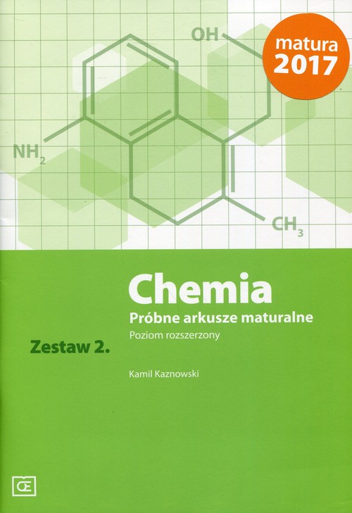 Image of Chemia Próbne arkusze maturalne Zestaw 2 Poziom rozszerzony Szkoła ponadgimnazjalna
