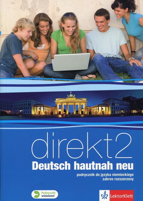 Image of Direkt Deutsch hautnah neu 2 Podręcznik wieloletni z płytą CD Zakres rozszerzony Szkoła ponagimnazjalna