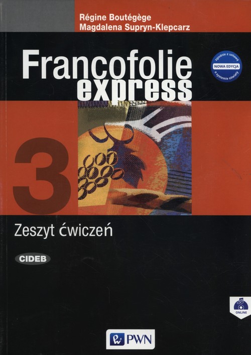 Image of Francofolie express 3 Zeszyt ćwiczeń Szkoły ponadgimnazjalne
