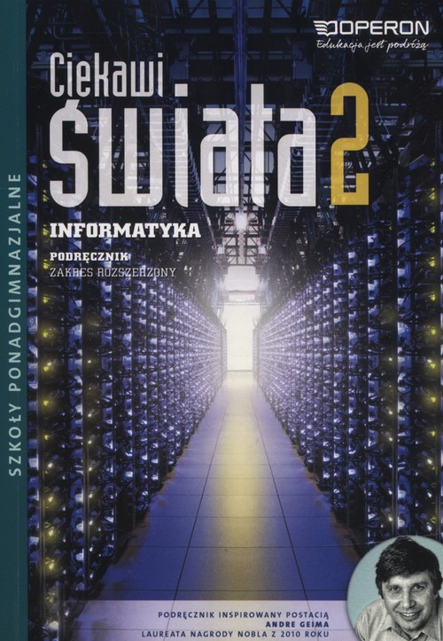 Image of Ciekawi świata 2 Informatyka Podręcznik Zakres rozszerzony Szkoły ponadgimnazjalne