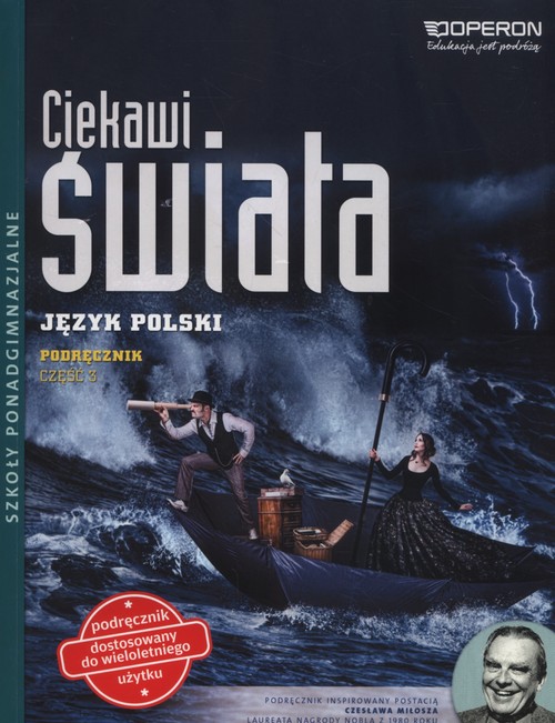 Image of Ciekawi świata Język polski Podręcznik Część 3 Zakres podstawowy i rozszerzony Szkoły ponadgimnazjalne