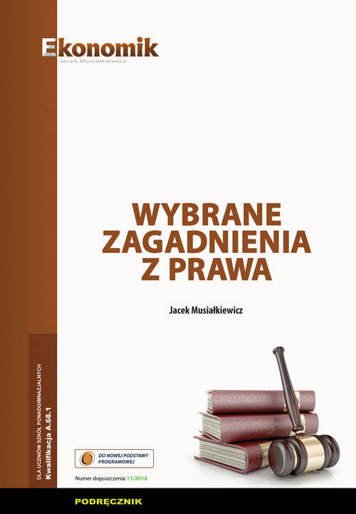 Image of Wybrane zagadnienia z prawa Podręcznik