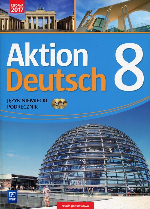 Image of Aktion Deutsch Język niemiecki 8 Podręcznik + 2CD Szkoła podstawowa