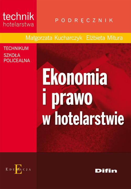 Image of Ekonomia i prawo w hotelarstwie Podręcznik Technikum Szkoła policealna
