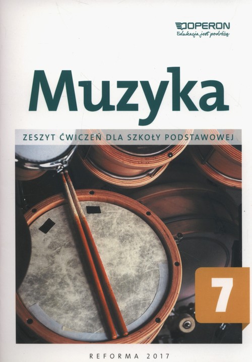 Image of Muzyka 7 Zeszyt ćwiczeń Szkoła podstawowa