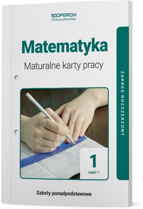 Image of Matematyka 1 Maturalne karty pracy Część 1 Zakres rozszerzony Szkoła ponadpodstawowa