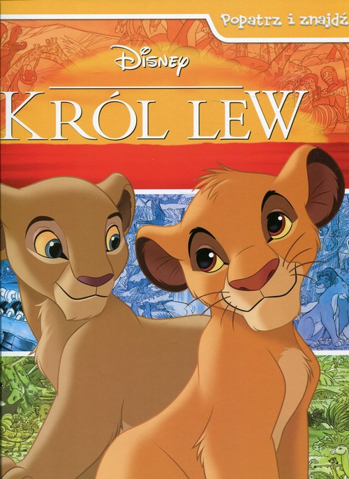 Image of Disney Król Lew Popatrz i znajdź