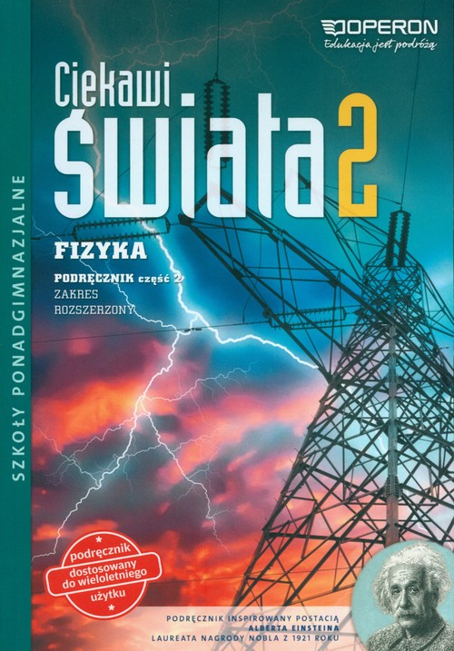 Image of Ciekawi świata 2 Fizyka Podręcznik Zakres rozszerzony Część 2 Szkoła ponadgimnazjalna