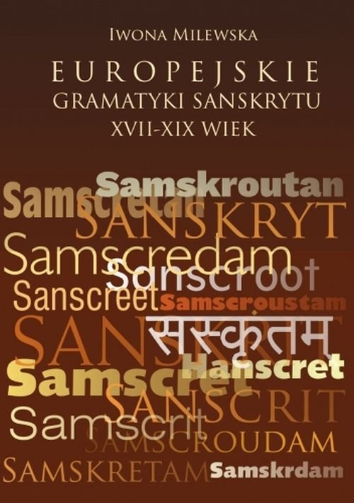 Image of Europejskie gramatyki sanskrytu XVII-XIX wiek