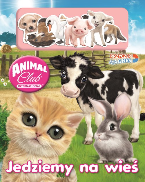 Image of Animal Club Przyczep magnes Jedziemy na wieś