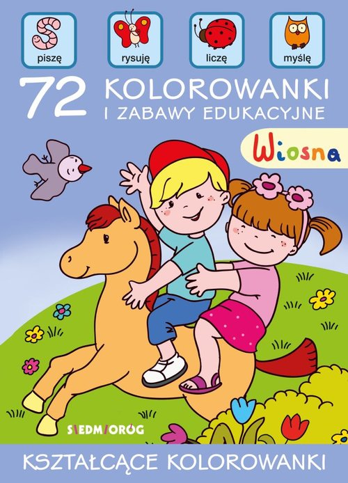Image of Wiosna 72 kolorowanki i zabawy edukacyjne