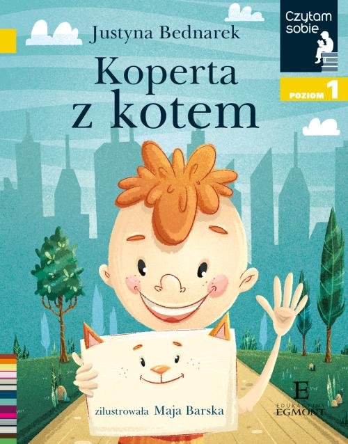 Image of Czytam sobie Koperta z kotem / poz 1