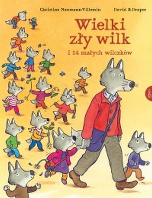 Image of Wielki zły wilk i 14 małych wilczków