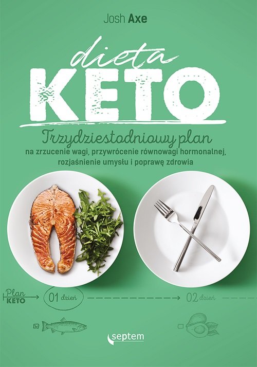 Image of Dieta KETO. Trzydziestodniowy plan na zrzucenie wagi, przywrócenie równowagi hormonalnej