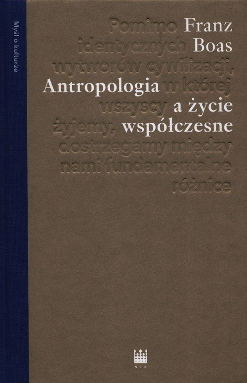 Image of Antropologia a życie współczesne