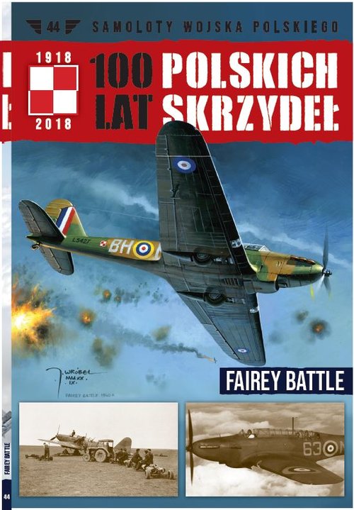Image of 100 lat polskich skrzydeł Tom 44 Fairey Battle