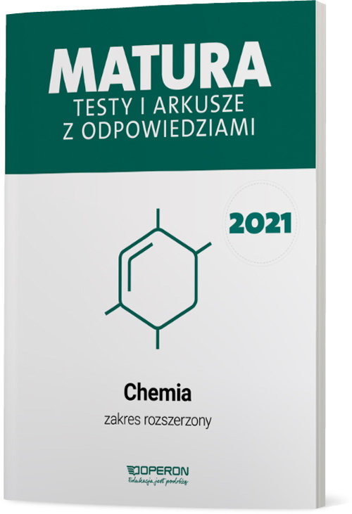 Image of Chemia Matura 2021 Testy i arkusze z odpowiedziami Zakres rozszerzony