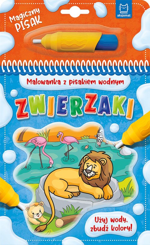 Image of Malowanka z pisakiem wodnym Zwierzaki