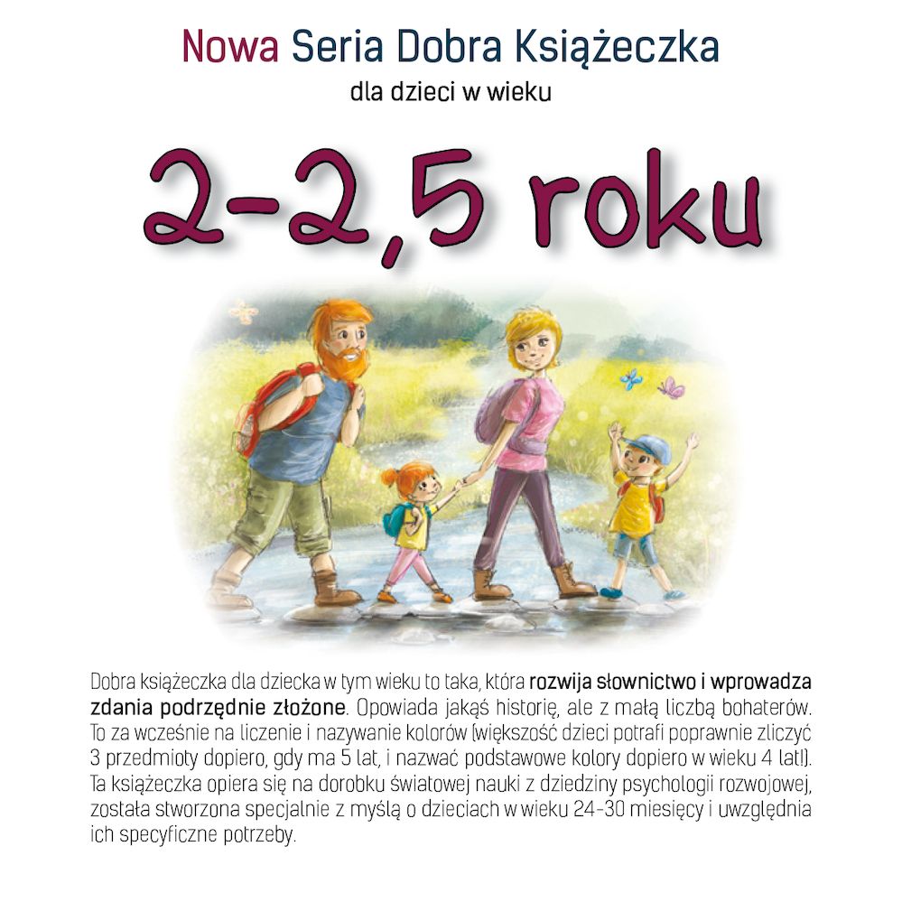 Image of 2-2,5 roku Nowa Seria Dobra Książeczka