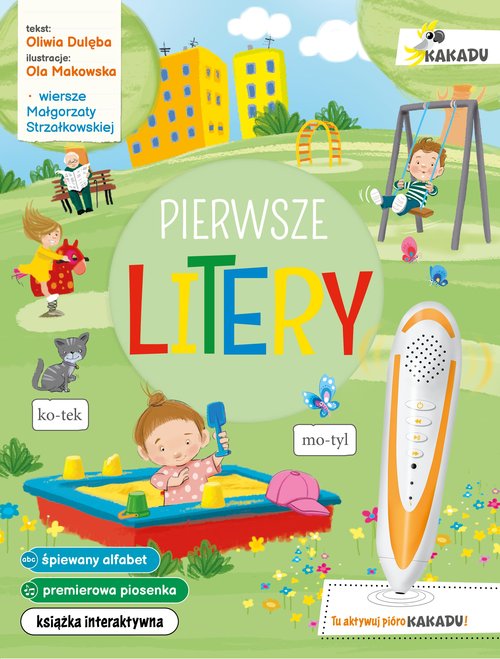 Image of Pierwsze litery Książka interaktywna - pióro KAKADU do aktywacji