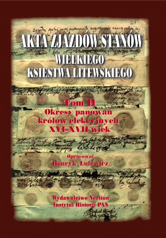 Image of Akta zjazdów stanów Wielkiego Księstwa... T.2