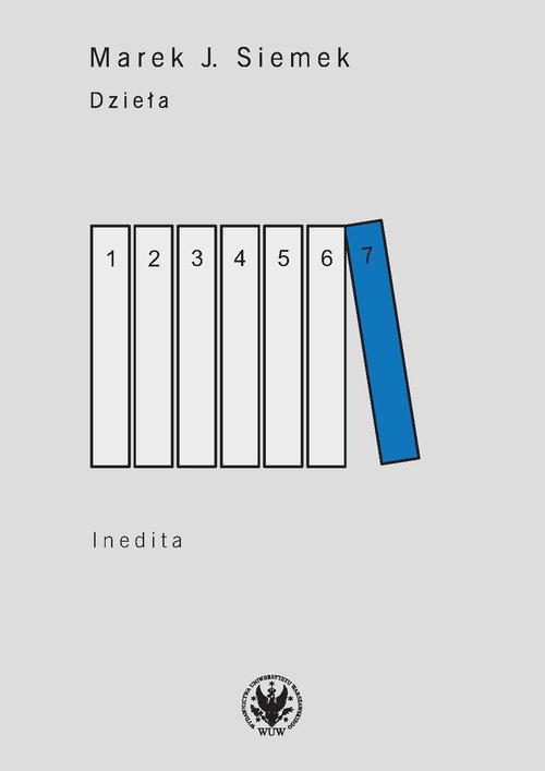 Image of Dzieła Tom 7 Inedita