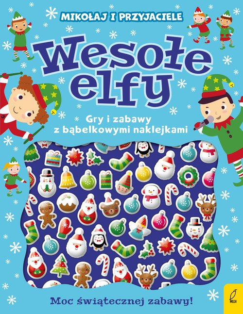 Image of Wypukłe naklejki Wesołe elfy