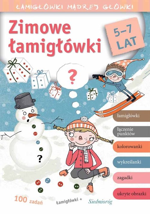 Image of Zimowe łamigłówki Łamigłówki mądrej główki