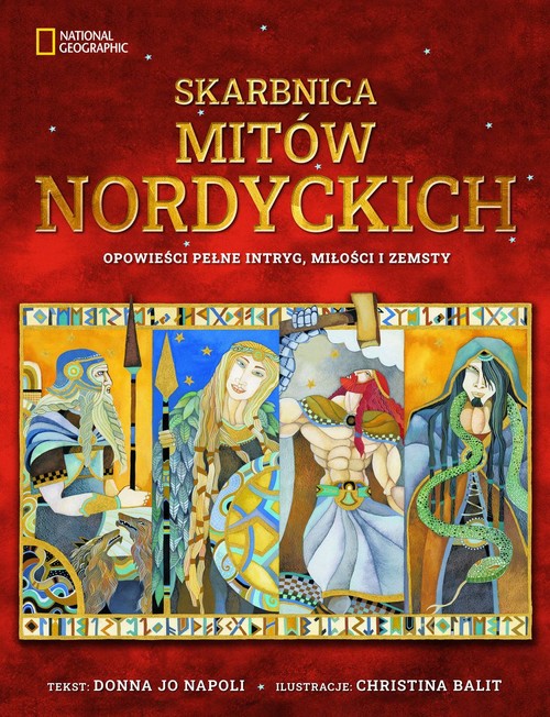 Image of Skarbnica mitów nordyckich Opowieści pełne intryg, miłości i zemsty