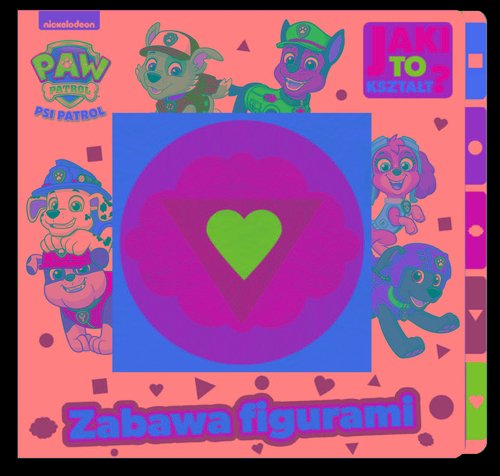 Image of Psi Patrol Jaki to kształt Zabawa figurami