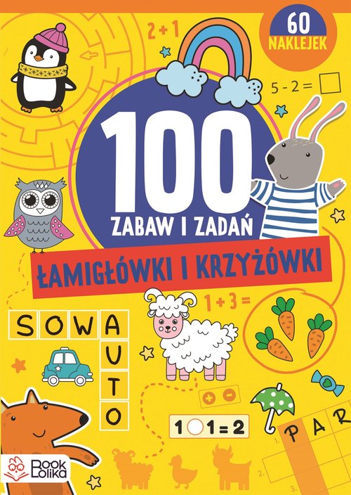 Image of Łamigłówki i krzyżówki. Ponad 100 zabaw i zadań.