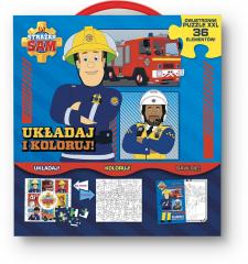 Image of Strażak Sam Układaj i koloruj