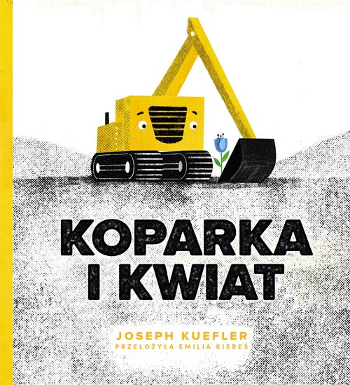 Image of Koparka i kwiat