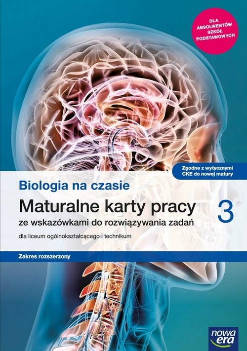 Image of Biologia na czasie 3 Maturalne karty pracy Zakres rozszerzony Szkoła ponadpodstawowa