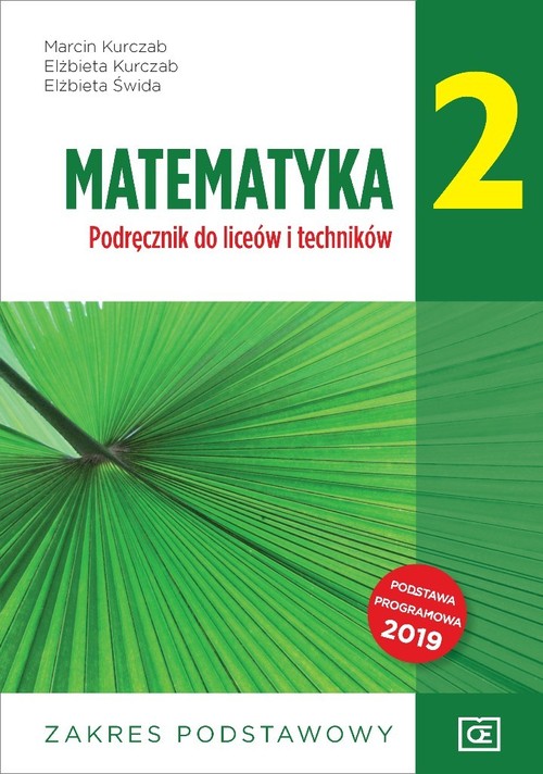 Image of Matematyka 2 Podręcznik Zakres podstawowy Szkoła ponadpodstawowa