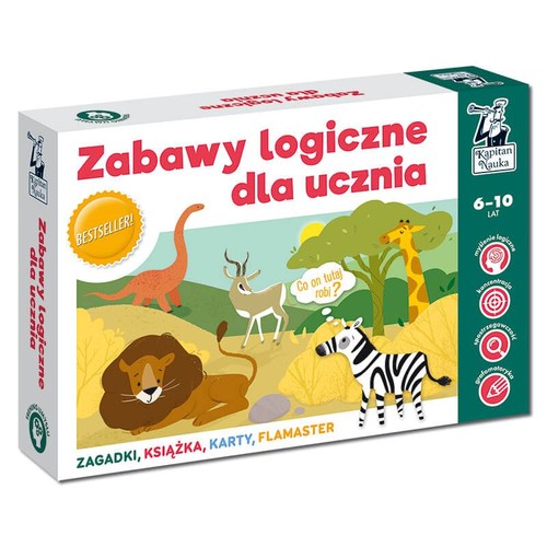 Image of Zabawy logiczne dla ucznia Kapitan Nauka