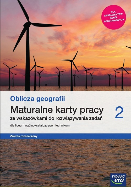 Image of Oblicza geografii 2 Maturalne karty pracy Zakres rozszerzony Szkoła ponadpodstawowa
