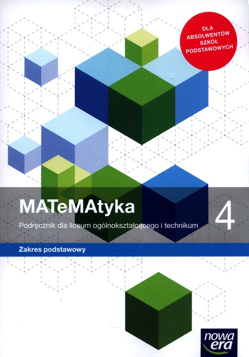 Image of MATeMAtyka 4 Podręcznik Zakres podstawowy Szkoła ponadpodstawowa
