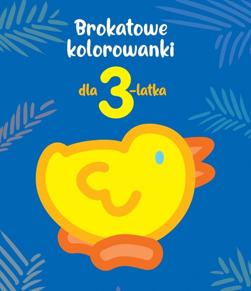 Image of Brokatowe kolorowanki dla 3-latka